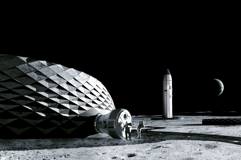 NASA akan Bangun Hunian di Bulan pada 2040