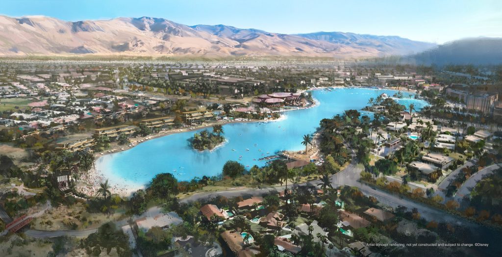 Ini Dia Cotino, Hunian A la Dunia Disney di California