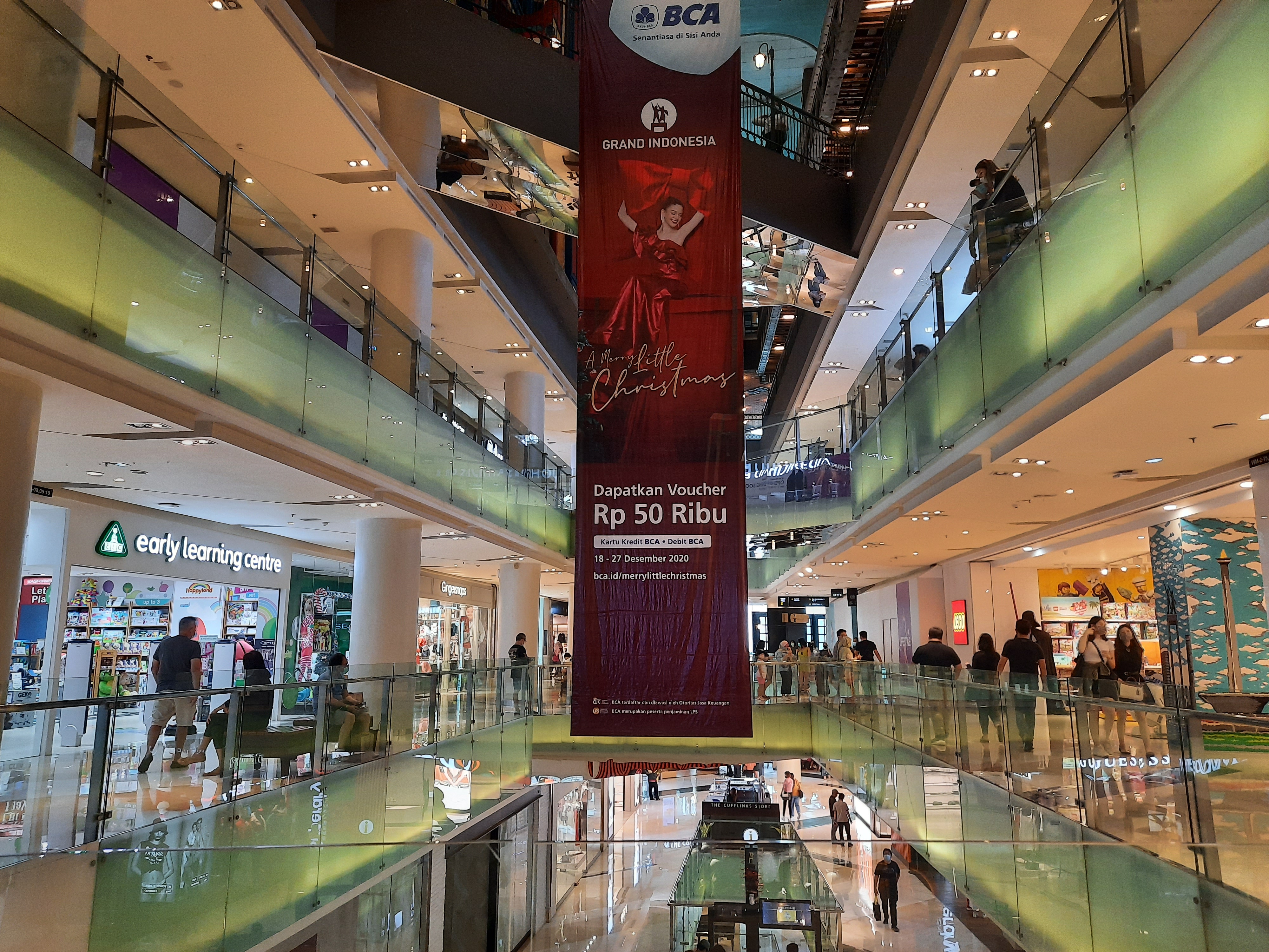 Kunjungan ke Pusat Perbelanjaan di Jakarta Mulai Meningkat