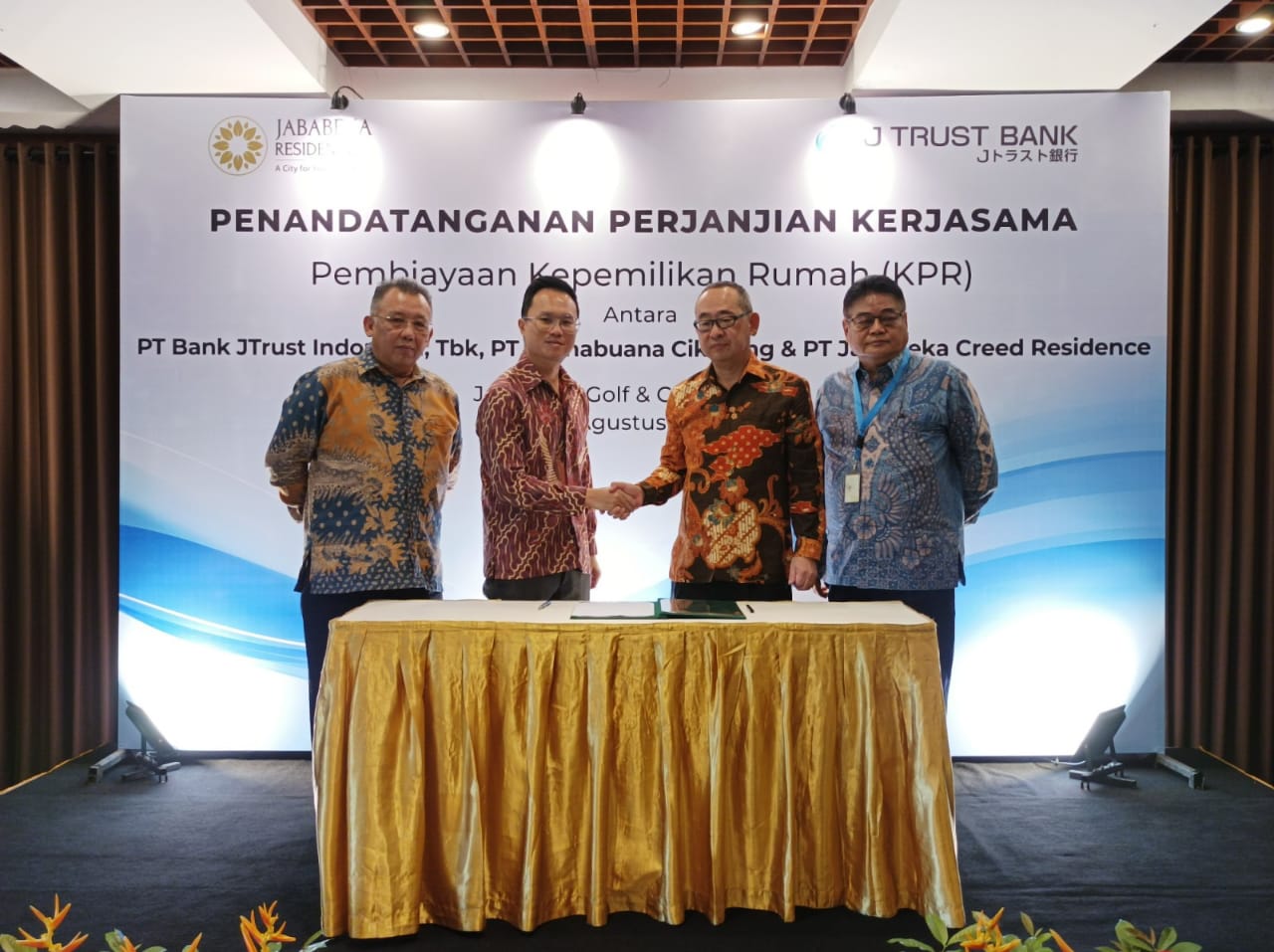 Jababeka Gandeng J Trust Bank untuk Pembiayaan KPR di Jababeka Residence