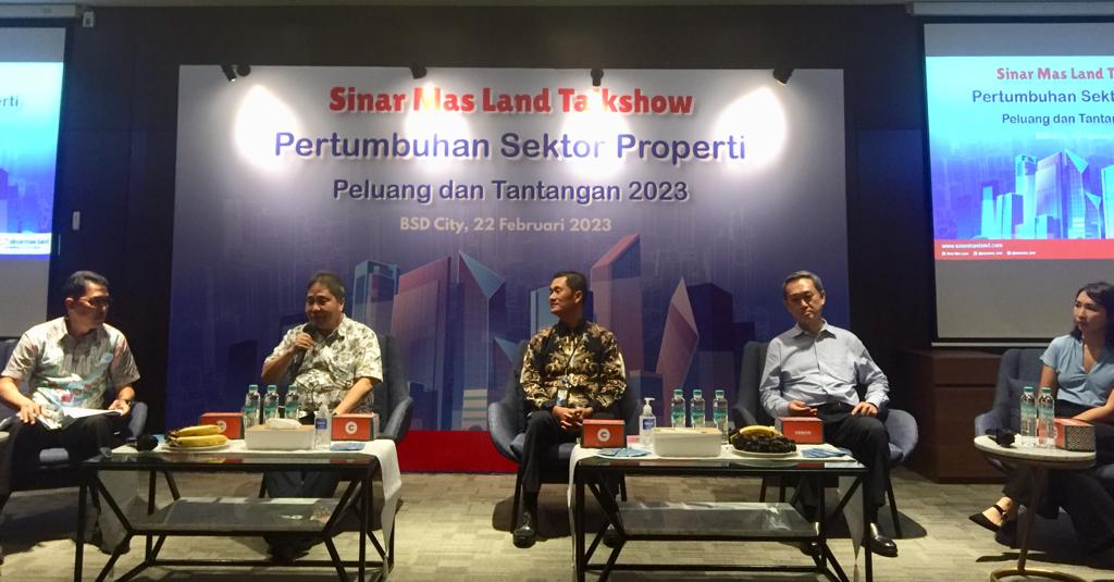 Sinar Mas Land Optimis Sektor Properti Tumbuh Positif di Tahun 2023