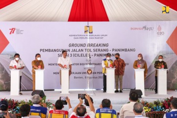 Jalan Tol Cileles-Panimbang Sepanjang 33 Km Mulai Dibangun